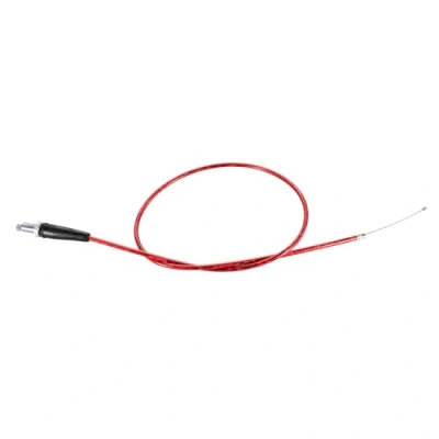 Image of GOOFIT 33.27&quot; Motorcycle Throttle Cable with Laser Tube Replacement For 50cc 70cc 90cc 110cc 125cc China Moped Scooter Chinese ATV Quad Go Kart
