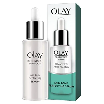 Image of Olay Regenerist Luminous Anti Ageing Skin Tone Perfecting Serum, 40 ml