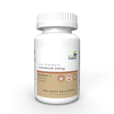 Image of VitaThrive® Chromium Picolinate 200µg 90 Tablets