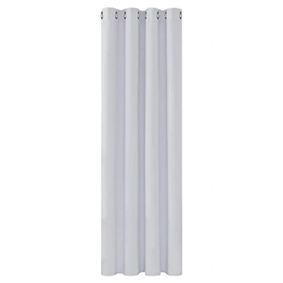 Image of Deconovo Home Decorative Thermal Insulated Room Darkening Curtain Living Ring Top for Bedroom 52&quot;x 72&quot; Silver Grey 1 PANEL