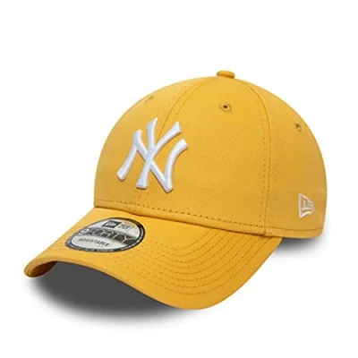 Image of New Era York Yankees Cap MLB Baseball Adjustable 9Forty hat Strapback Yellow