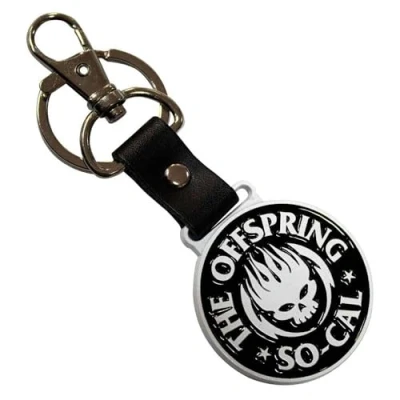 Image of Rock Off officially licensed products The Offspring So Cal Band Logo Keyring Keychain One Size