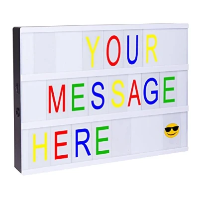 Image of 1 x LED A4 Cinematic Plastic Lightbox