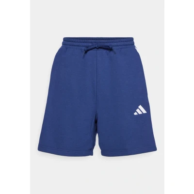 Image of adidas Men&#039;s Essential Three Stripes French Terry Short, Dark Blue/White, 3XL