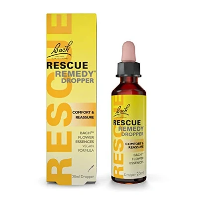 Image of Bach Rescue Remedy Dropper 20ml Comfort &amp; Reassure Flower Essences