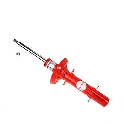 Image of 1J0413031CM, 1U0413031 Shock absorber KONI 8745 1029 Gas Pressure 595mm 415mm Twin Tube, Built in adjustable Suspension Strut clamp below, Top pin