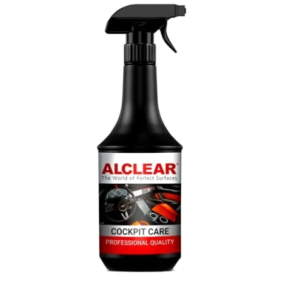 Image of ALCLEAR 721CP Car Cockpit Cleaner Silky Gloss 1000 ml, Dashboard , black