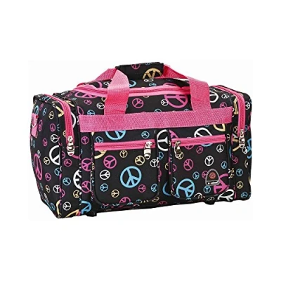Image of Rockland Luggage 19 Inch Tote Bag, Peace Multi, One Size