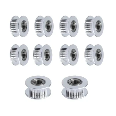 Image of BZ 3D GT2 Idler Pulley 20 Teeth Bore 5mm Width 6mm 20T for Printer Timing Belt. (10pcs)