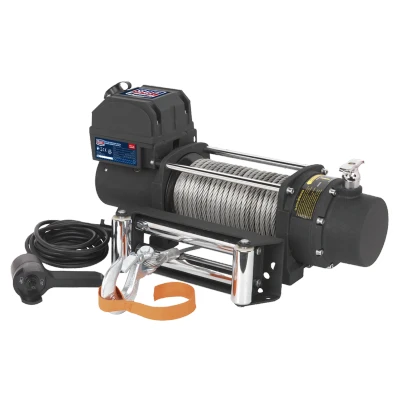 Image of Sealey Premier Self Recovery Winch 4300kg (9500lb) Line Pull 12V