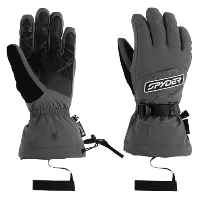 Image of Spyder OVERWEB GTX GLOVES, Men&#039;s, Polar, S, Grey