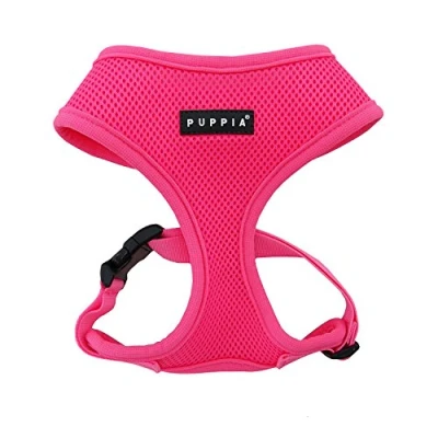 Image of Puppia Neon Soft Harness A, X Small, Orange