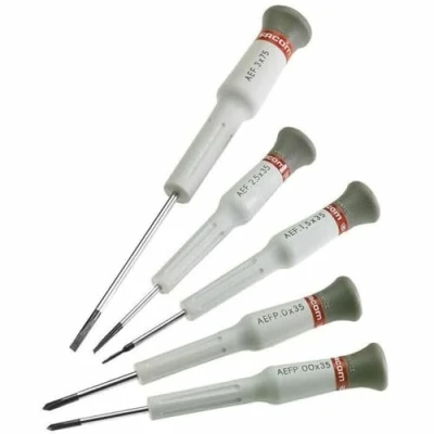 Image of Facom MT.J5PG Precision Screwdrivers Set of 5
