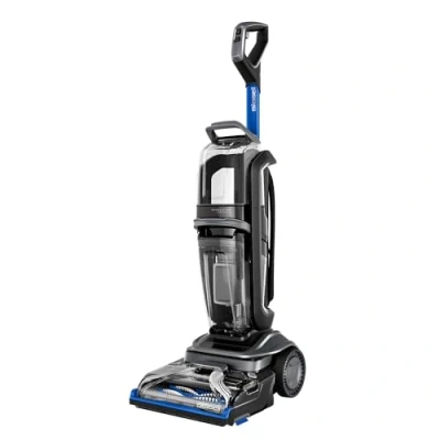 Image of BISSELL® Revolution™ Hydrosteam™ Carpet Cleaner Remove tough stains with Technology Carpets Dry in 30 mins* Clean All Around The Home 3.7L Water Tank Black/Blue 3670E