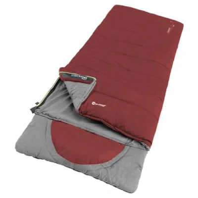 Image of Outwell Contour Lux Sleeping Bag (LH) Red