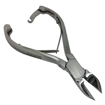 Image of Toe Nail Clippers for Thick Nails Cutter Nippers Chiropody Podiatry Heavy Duty Fungus CE01 Sandbros