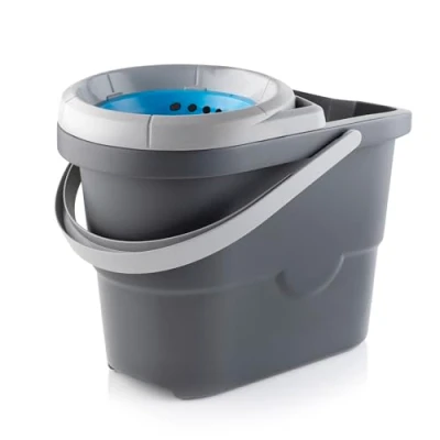 Image of Minky Vortex Bucket with Wringer, Heavy Duty Mop Squeezer, Detachable Sturdy Carry Handle, Pouring Spout, Floor Cleaning Bucket, Products