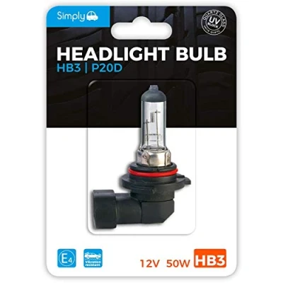 Image of 27x Simply S9005BL HB3 12V 60W Blister Bulb