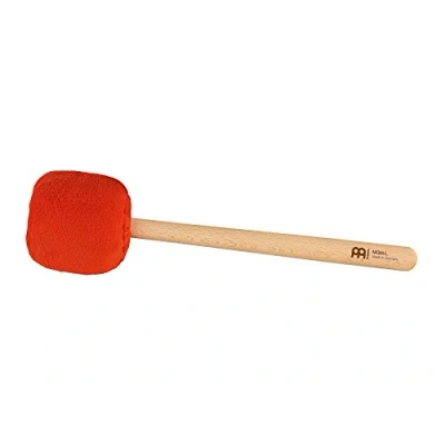 Image of Sonic Energy gong mallet Large Orange with beechwood handle, Sweet Tangerine For players, meditation, percussion Sheep’s wool, synthetic fleece (MGM L ST)