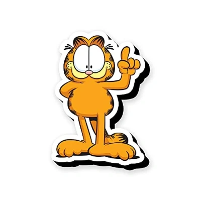 Image of AQUARIUS Garfield Funky Chunky Magnet