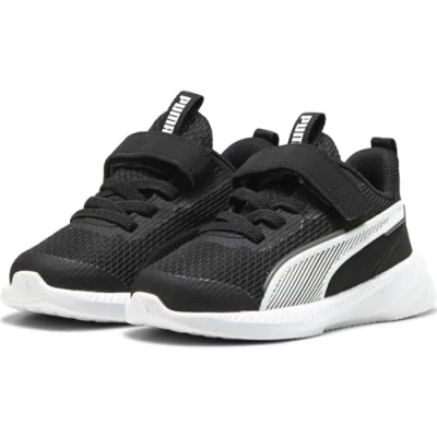 Image of Puma Flyer 3 Unisex Road running shoes for kids, Size: 4K, Black Textile/synthetics