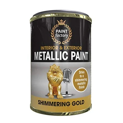 Image of Paint Factory Metallic oil Shimmering Gold 300ml