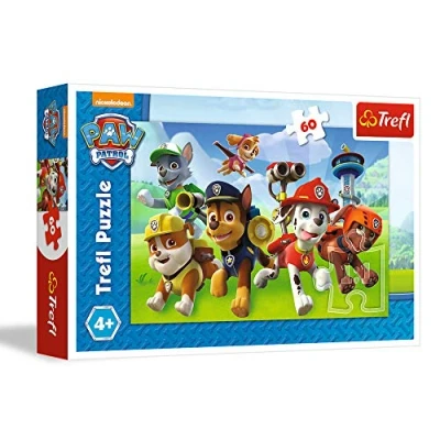 Image of Trefl 17375 Elementi in UNA radura per Bambini dai 4 anni Puzzles, Paw Patrol 60 Items