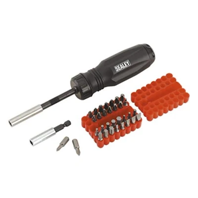 Image of Sealey Premier Gearless Ratchet Screwdriver Set 34pc