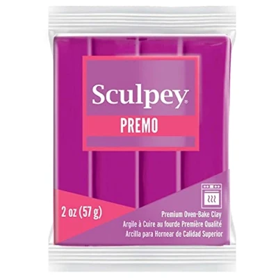 Image of Sculpey Premo Polymer Clay, Fuchsia