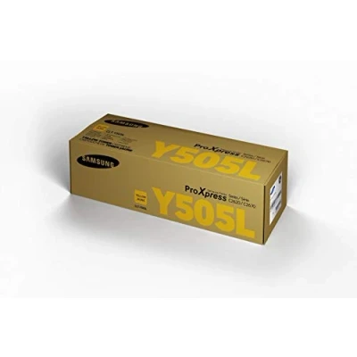 Image of Samsung SU512A CLT Y505L High Yield Toner Cartridge, Yellow, Pack of 1