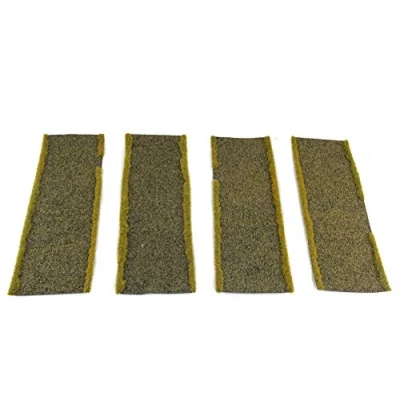 Image of War World Gaming Dirt Road Straight Sections Set of 4 28mm Wargaming Scenery Terrain Model Diorama
