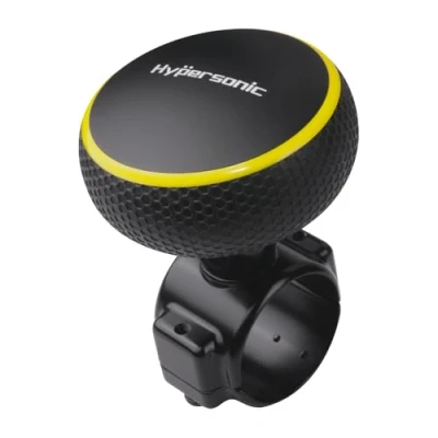 Image of Steering Wheel Knob Large, Smooth Power Handle Spinner Hypersonic Accessories for Forklift, Truck, Boat, Car, Tractors and Mowers
