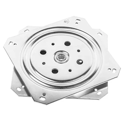 Image of gedotec Rotary Fittings 360 Ball Bearings Disc Furniture for Screws Steel Zinc Plated Druck kugellager Buoyancy 150 KG Swivel Pull Out with Rotating 155 x 10,5 mm Brand Quality Your Living Area
