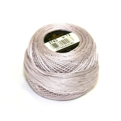 Image of DMC Cotton Perle Thread Size 12 3743 per 10 Gram Ball