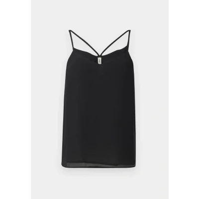Image of ONLY Moonsinglet NOOS Top, Women&#039;s, Size: 8, Black