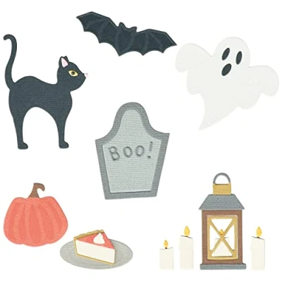 Image of Thinlits Die Set 14PK Halloween Motifs by Jennifer Ogborn