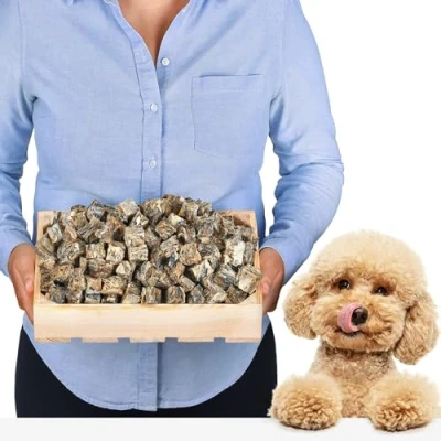 Image of Lovely DOG Fish Cubes (1 kg) 100% Natural Treats for Dogs &amp; Cats Rich in Omega 3 Grain Free