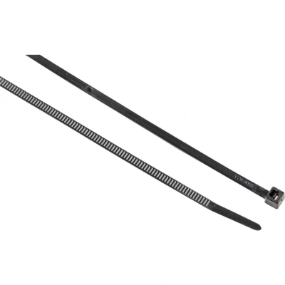 Image of HellermannTyton UB150B Black TY ITS Cable Tie 150 x 3.5mm (Pack 100)