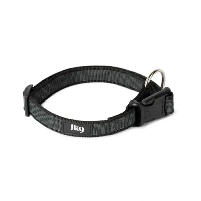 Image of Julius K9 Color and Gray Collar, 25 mm (39 65 cm), Black