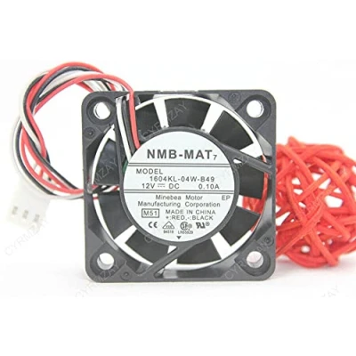 Image of CYRMZAY Compatible for NMB MAT 1604KL 04W B49 40 * 10MM 4CM 12V 0.10A 3Pin Cooling Fan
