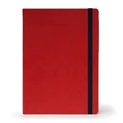 Image of Links mynot00 Notebook, 17 x 24 cm red