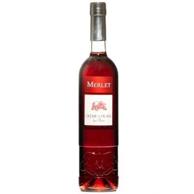 Image of Merlet &amp; Fils Creme De Fraise Liqueur 70 cl
