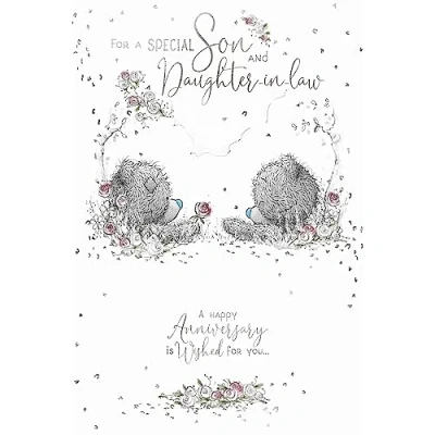 Image of Me To You Special Son and Daughter In Law Anniversary Card