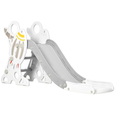 Image of AIYAPLAY Kids Slide Indoor Freestanding Baby Space Theme for Ages 1.5 3 Years Grey
