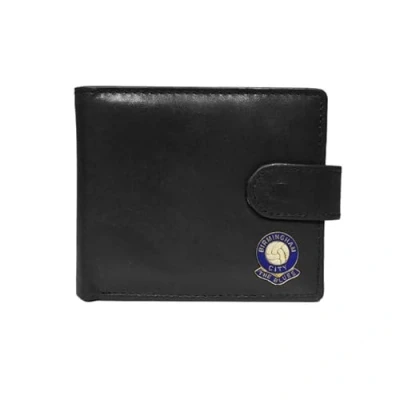 Image of Knight Birmingham City Football Club Black Leather Wallet