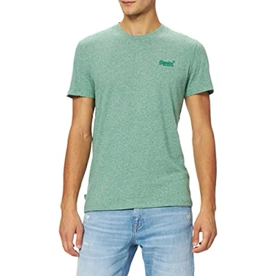 Image of Superdry Classic T Shirt Green size L