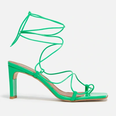 Image of Alohas Bellini Tbar sandals, Women&#039;s, Size: 5, Neon green Leather