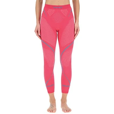 Image of UYN U100010 EVOLUTYON UW LONG Pants Women&#039;s Strawberry/Pink/Turquoise XL