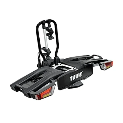 Image of Thule, Easyfold Xt, Platform With For 2 Bikes, Black/Silver, U, Unisex Adult