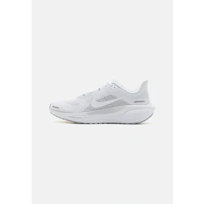 Image of NIKE Men&#039;s Air Zoom Pegasus 41 Running Shoe, White Pure Platinum, 8 UK